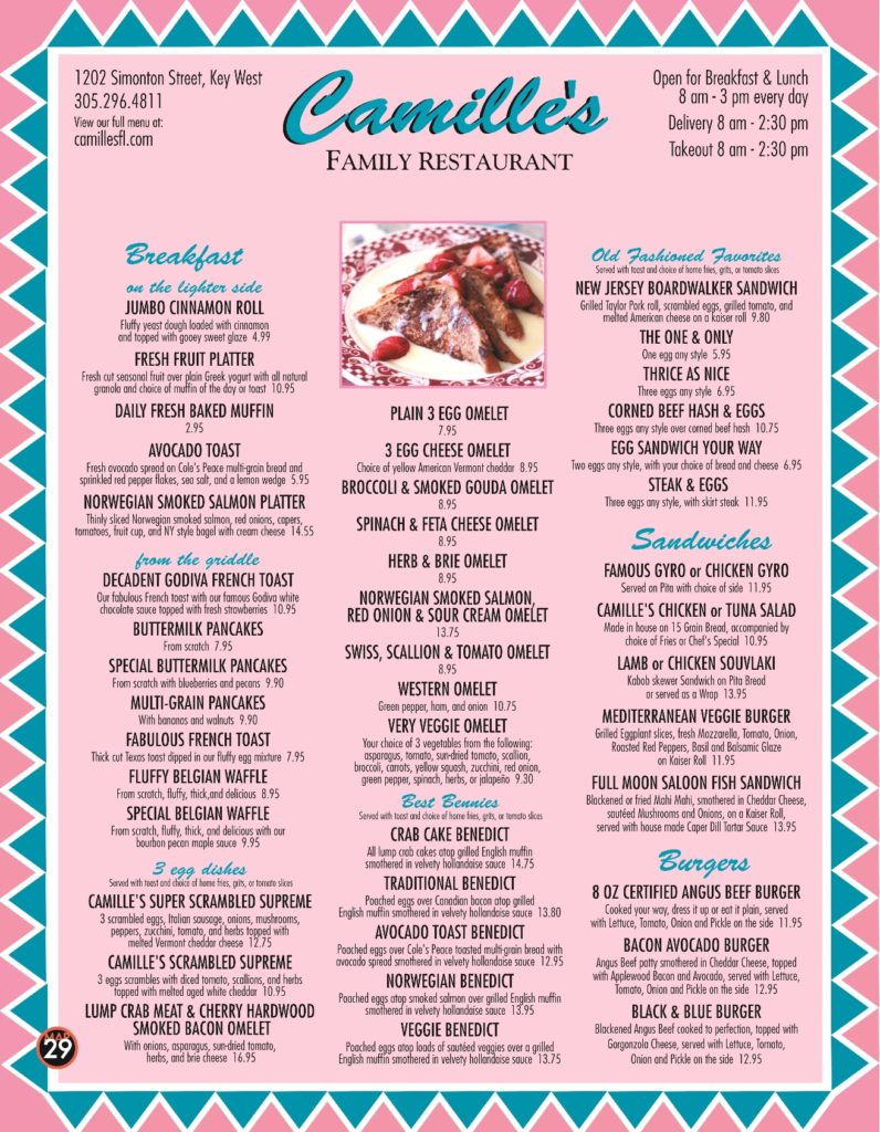 Order CAMILLE'S COCINA - Cleveland, OH Menu Delivery [Menu & Prices]